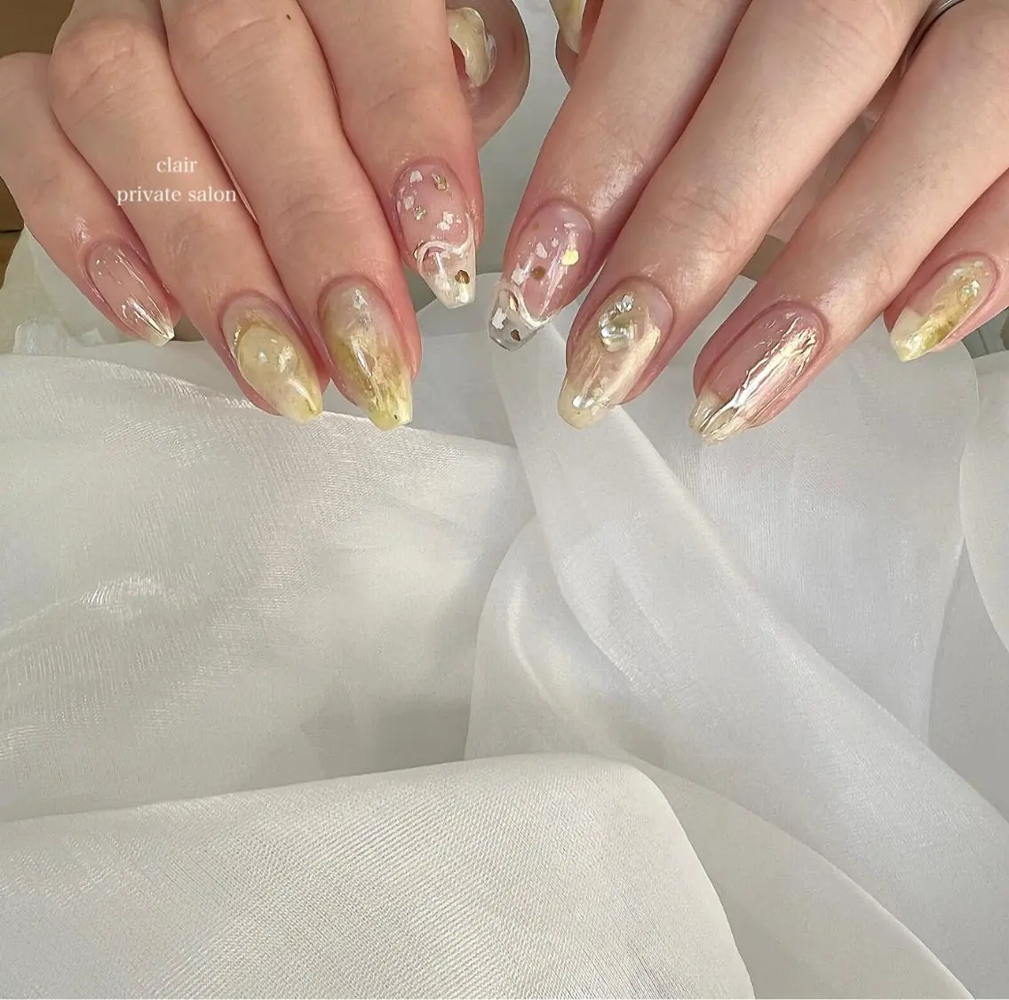 ネイル ハンドネイル ハンドケア nail salon una.のネイルデザイン