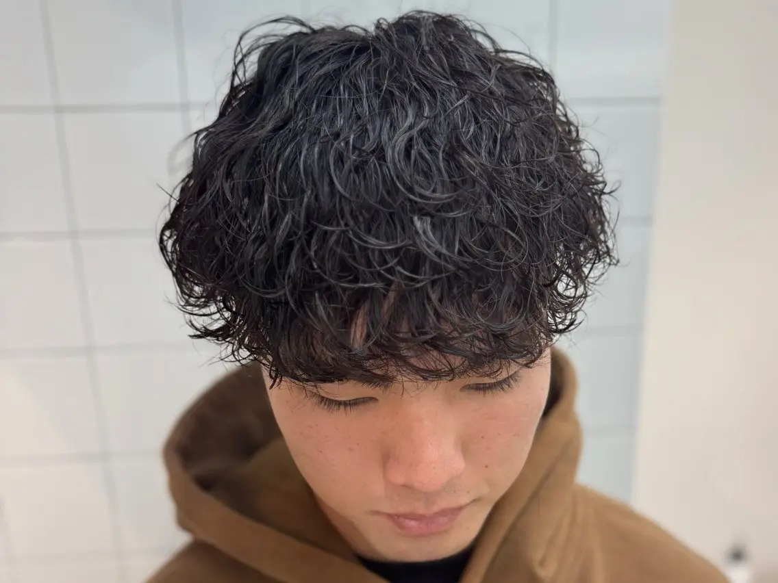 メンズ カット パーマ 大宮/メンズパーマ 関勇也のヘアスタイル