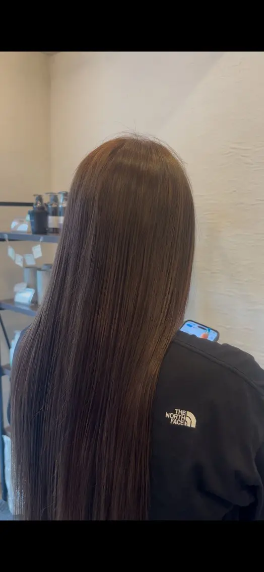 ロング カラー 角田 癒音のヘアスタイル
