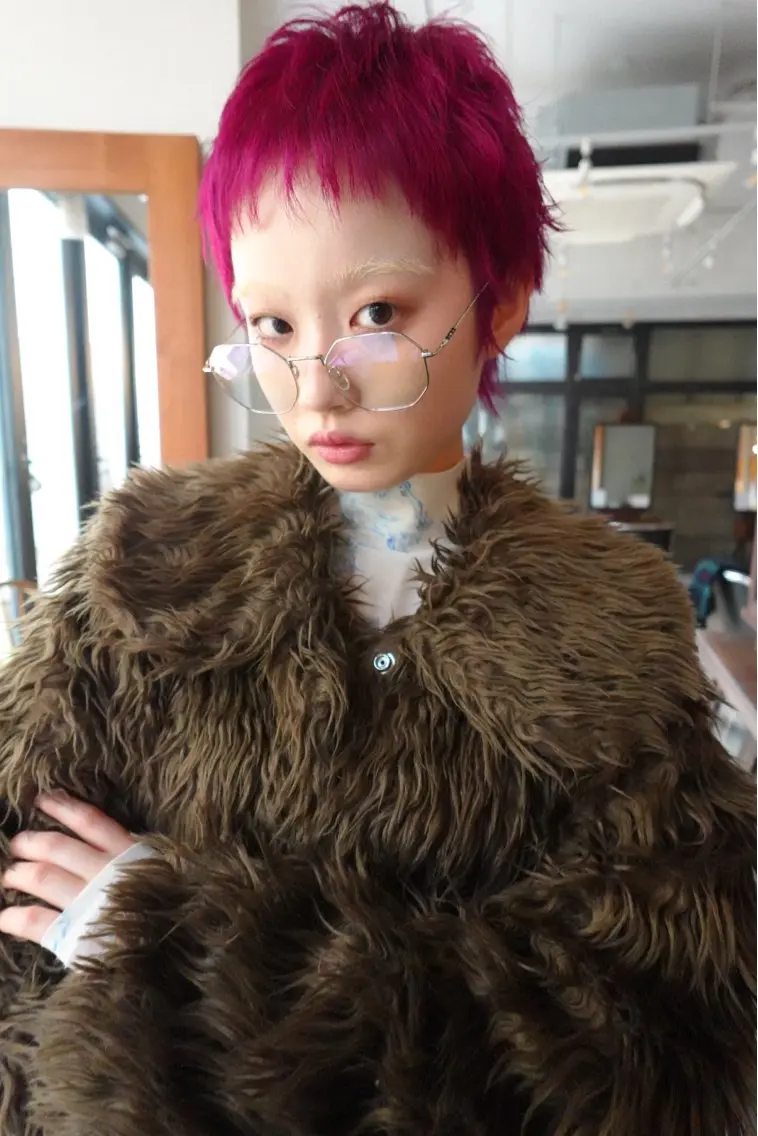 ショート 🍁ロングパーマドラ イパーマ🍁陸来のヘアスタイル