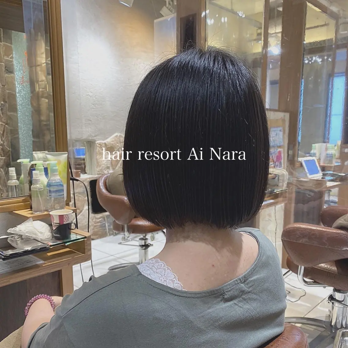 ショート ボブ カット ♡ヘアアレンジ♡ naraのヘアスタイル