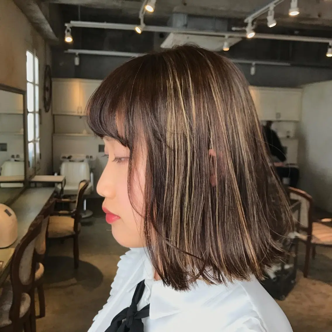 ショート ハイライト こう ちゃんのヘアスタイル