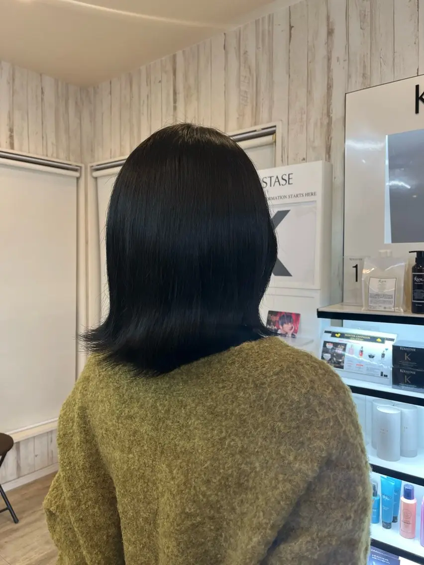 ミディアム カラー 艶カラー/鴻巣/ 山中のヘアスタイル