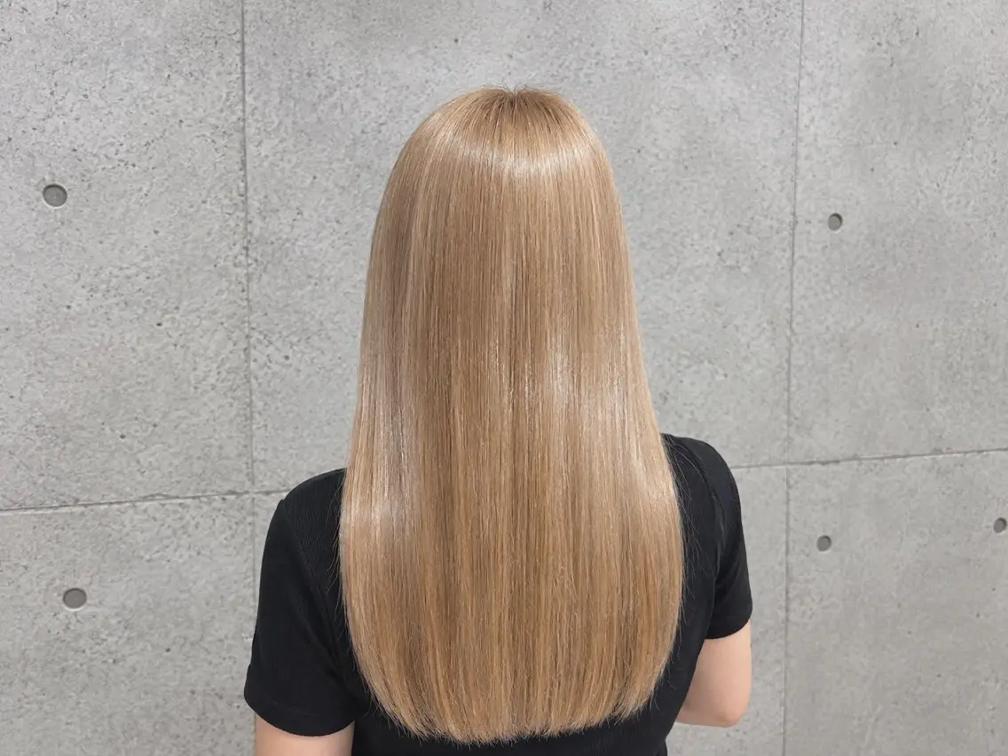 ロング ヘアカラー 推し活カラー/ アレンジ🩵ayaのヘアスタイル