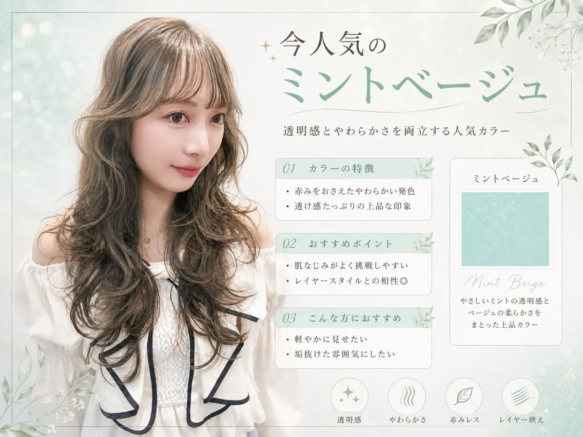 ロング カラー ヘアカラー トリートメント レイヤー/縮毛矯正 ✨️タケルのヘアスタイル