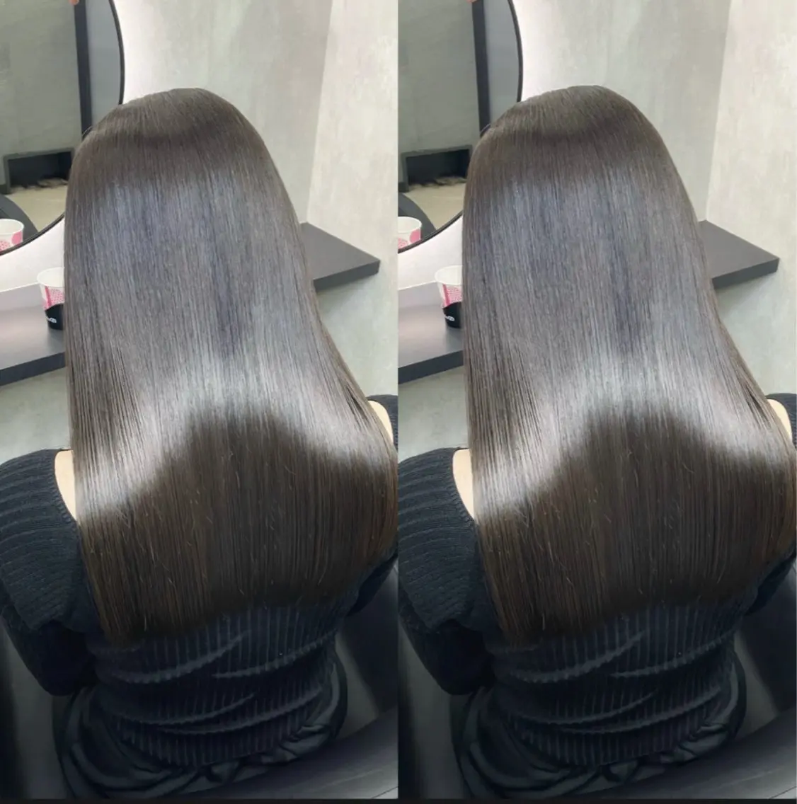 【☘️ご新規限定🉐】✨似合わせカット+ダメージレスカラー+髪質改善ULTOWAトリートメント✨の写真