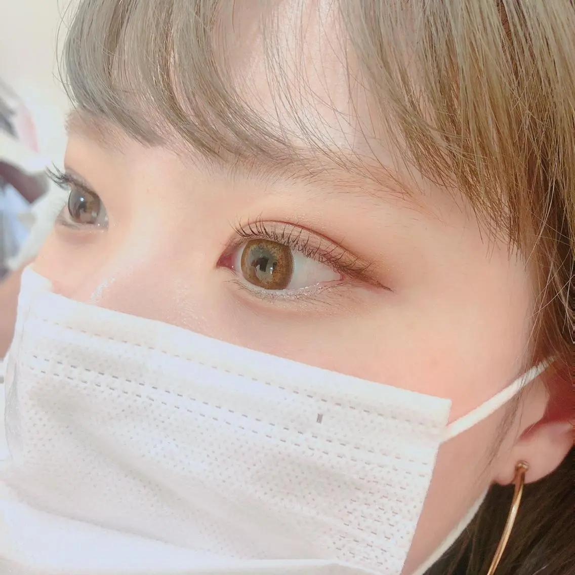 マツエク・マツパ くびれボブ🎀 くびれミディアム🎀のヘアスタイル