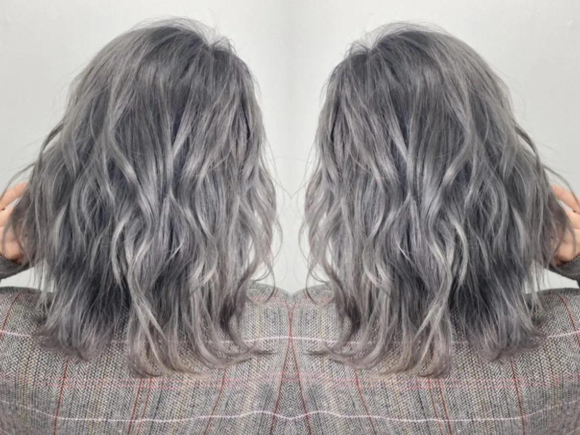 ロング ネイル カラー パーマ ヘアアレンジ マツエク・マツパ メンズ キッズ 🧡可愛い色落ち🧡 ハイトーン特化🧡のヘアスタイル