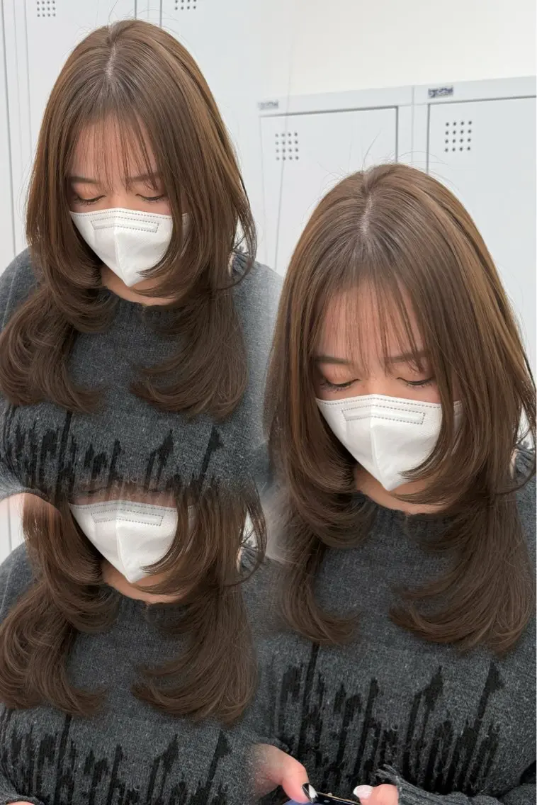 ロング miyuu / ioe  茶屋町のヘアスタイル