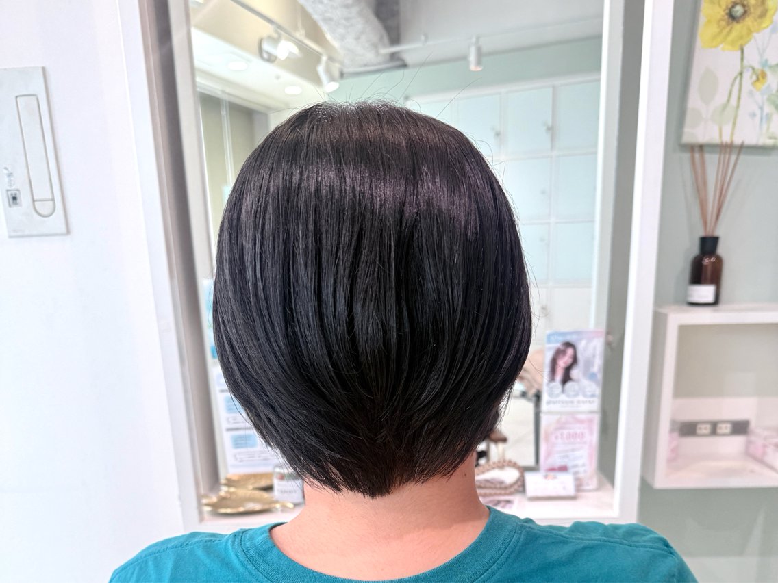 ショート ショートヘア カット ヘアカラー 藤原 歩香のヘアスタイル