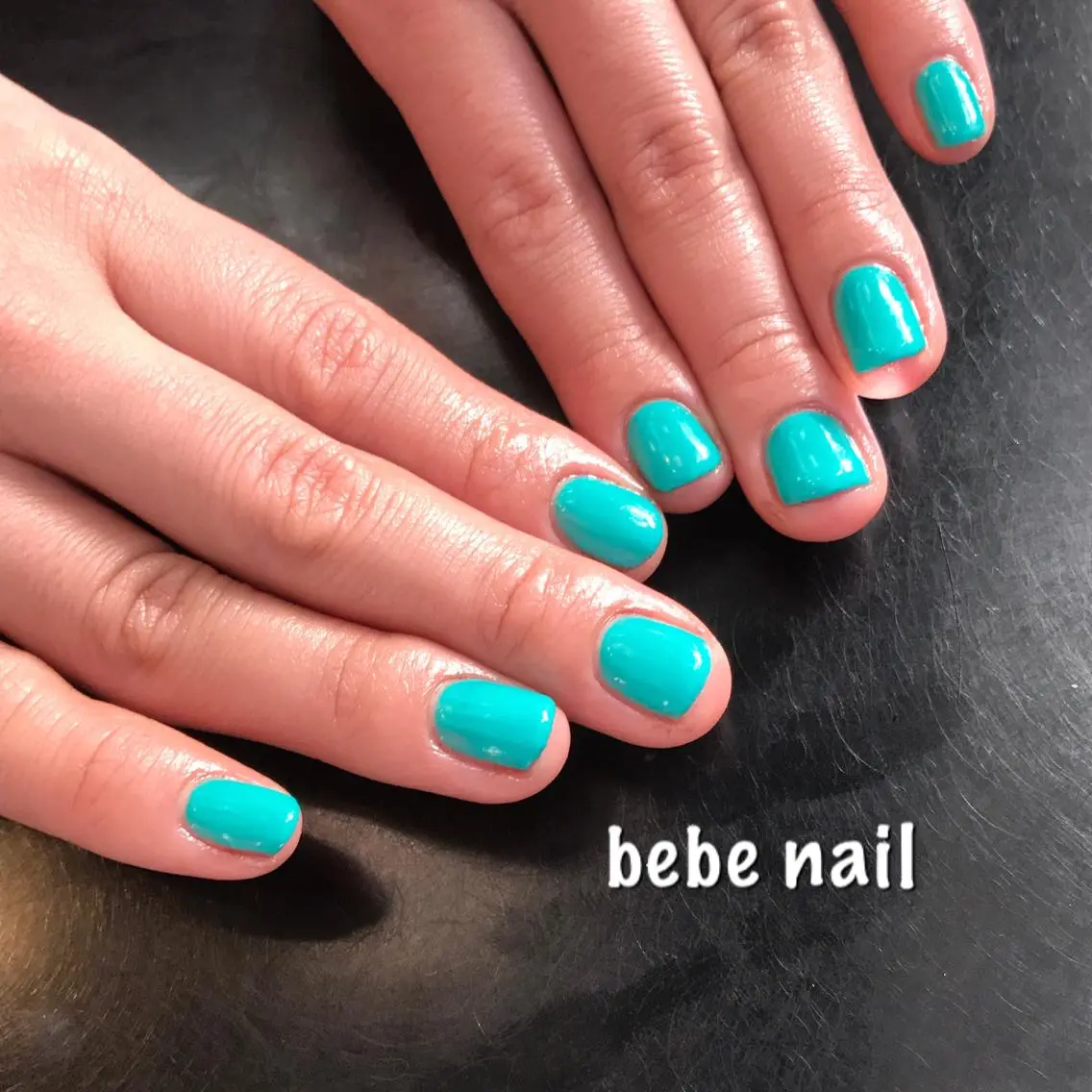 ネイル ジェルネイル ワンカラーネイル パラジェル ハンドネイル Ann nailのネイルデザイン