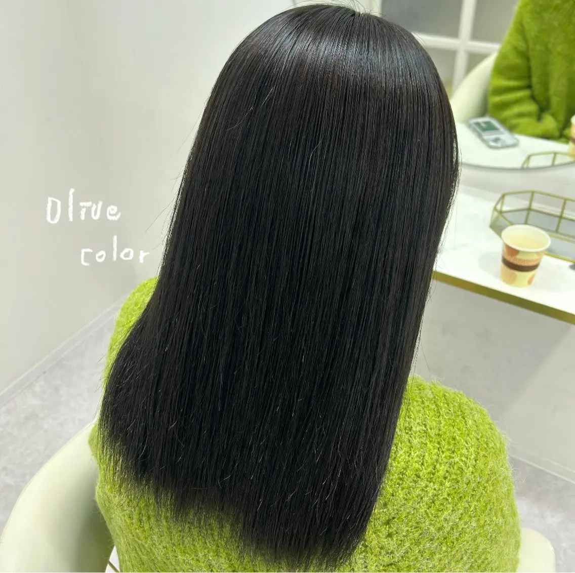 セミロング カラー 暖色カラー🪷 オタク美容師🎶のヘアスタイル