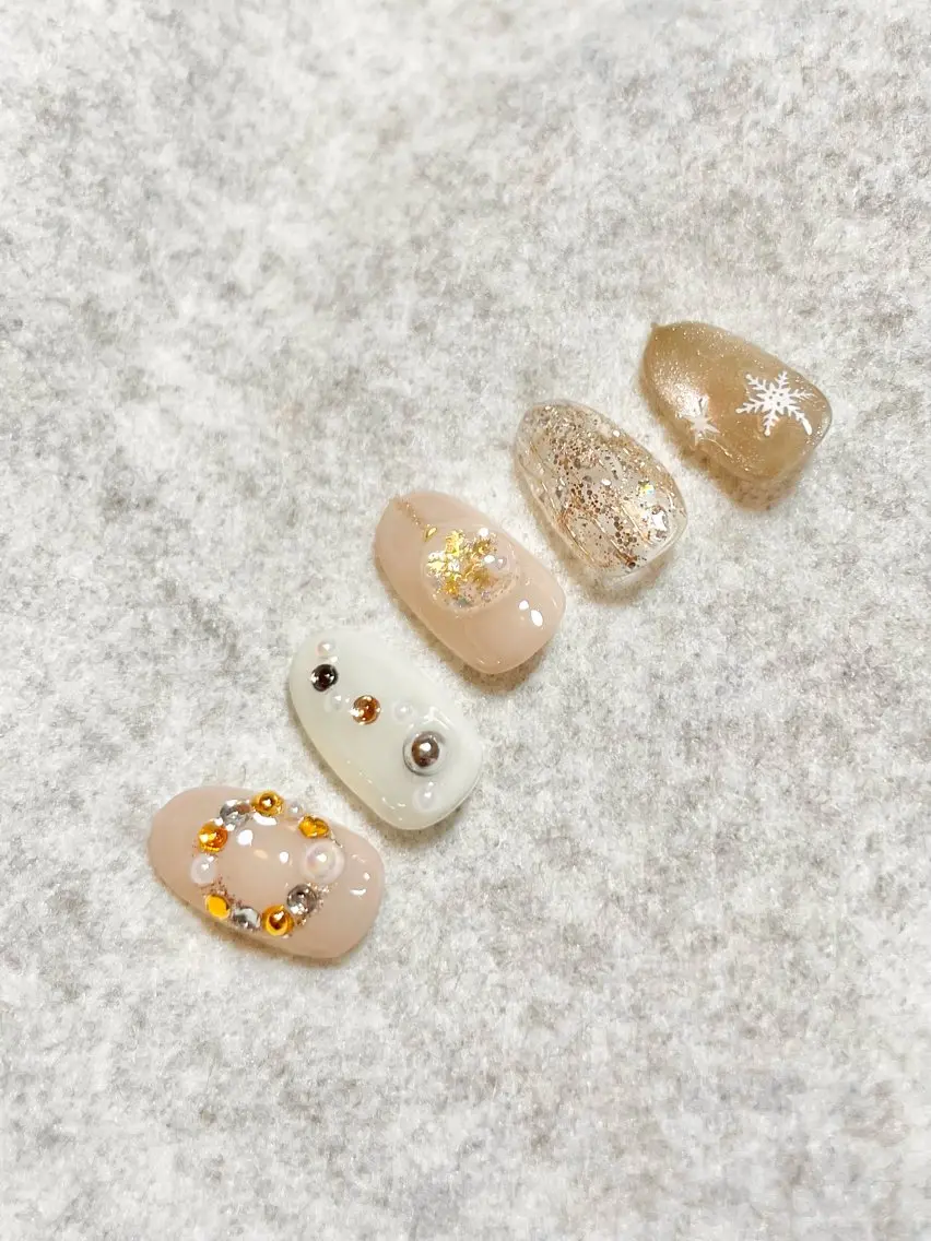 ネイル 冬ネイル クリスマス co_ nailのネイルデザイン