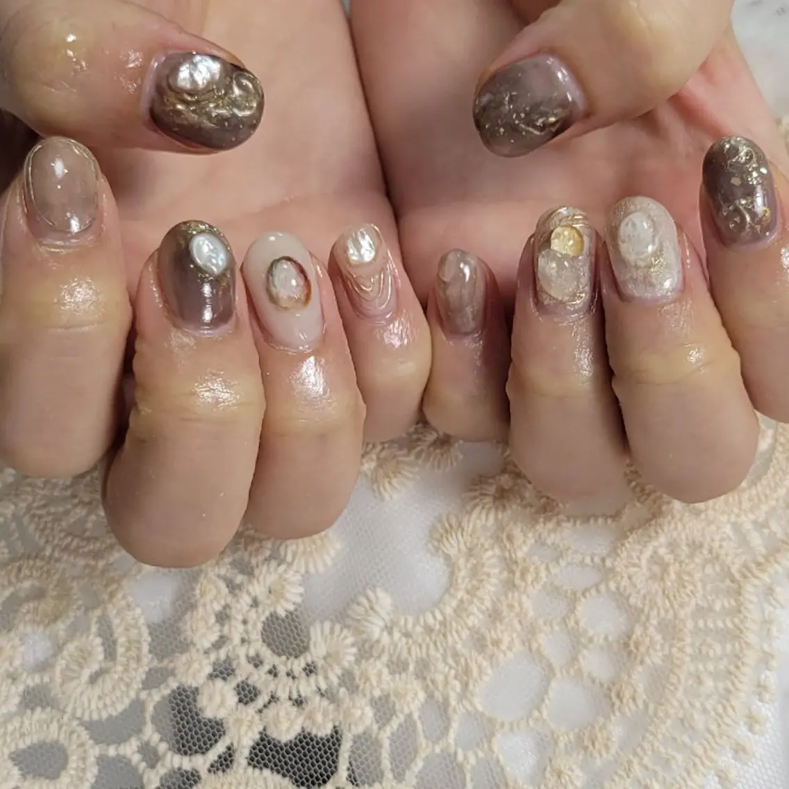 ネイル ハンドネイル ネイルサロンほっこり kanaのネイルデザイン