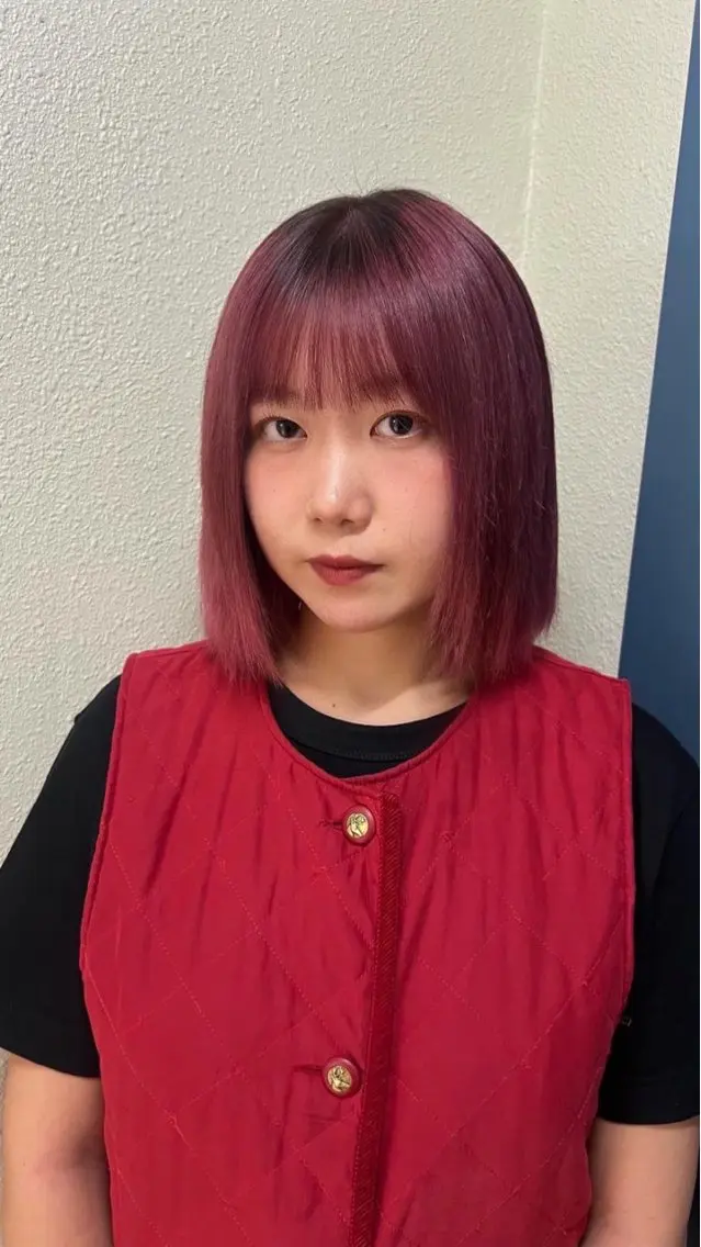 ミディアム カラー Miyuu 『藤沢』のヘアスタイル