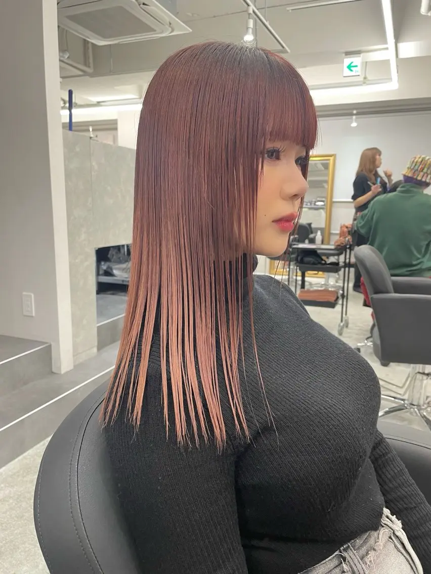 ロング カラー カット ヘアカラー 艶髪/透明感カラー tawadaのヘアスタイル