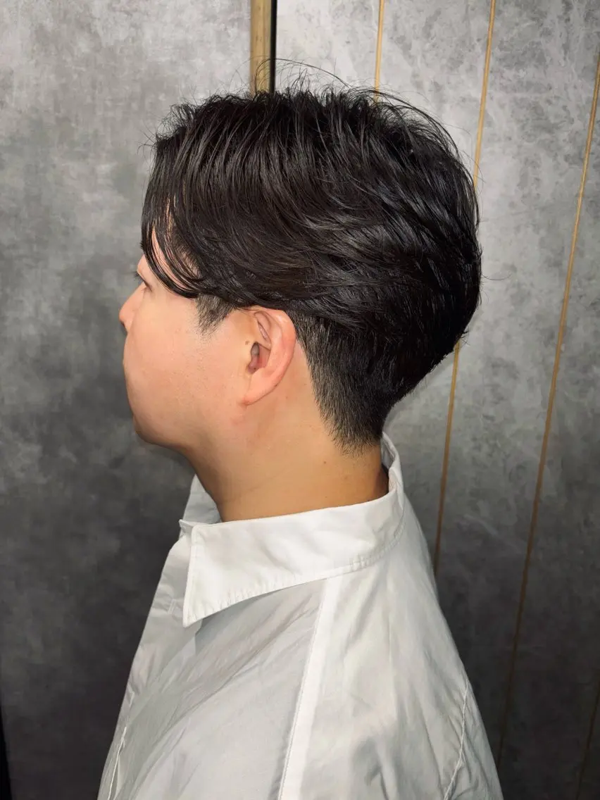 ショート カット パーマ 高橋 くるみのヘアスタイル