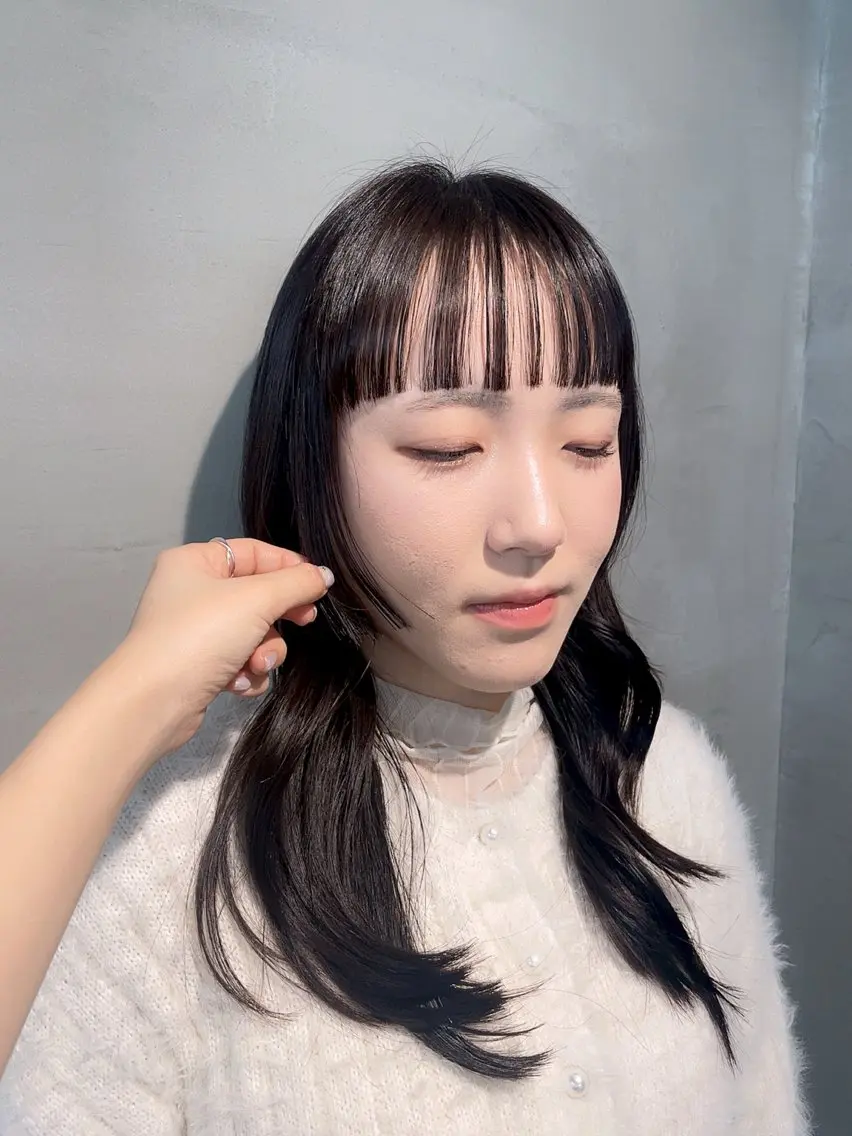 ロング 姫カット rena 🕯colorのヘアスタイル