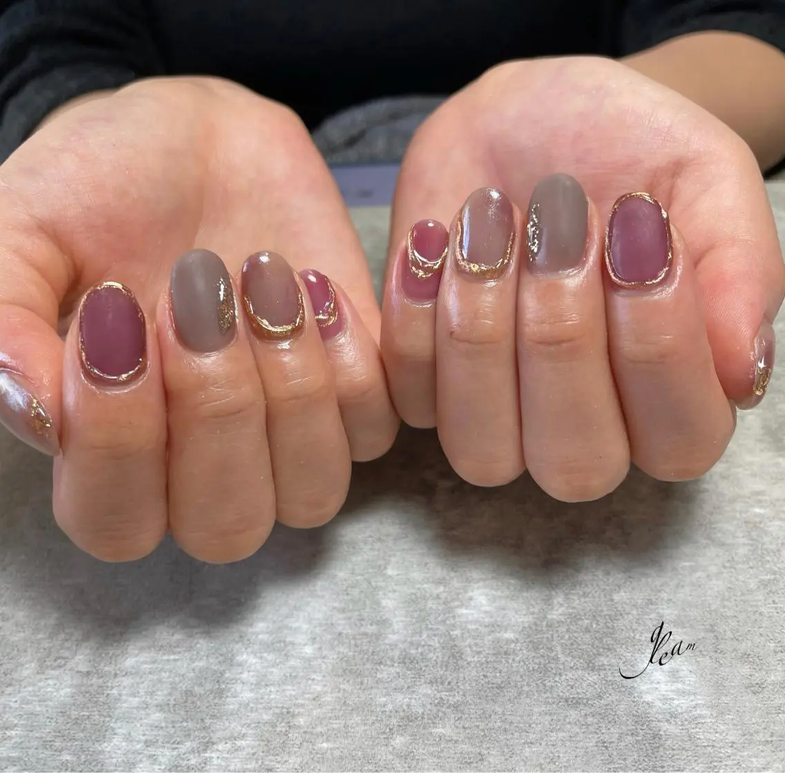ネイル ハンドネイル gleam✴︎ sayakaのネイルデザイン
