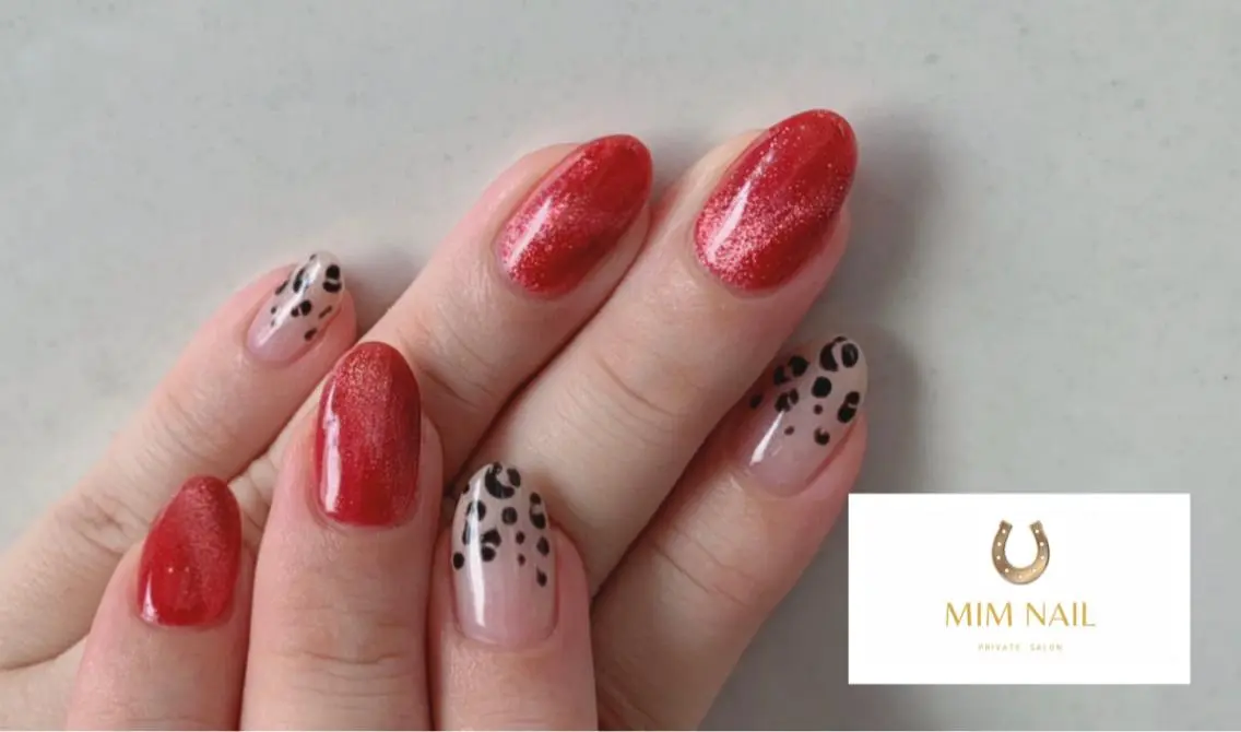 ネイル ジェルネイル マグネットネイル *･*MIMnail 1号店･*:･*のネイルデザイン