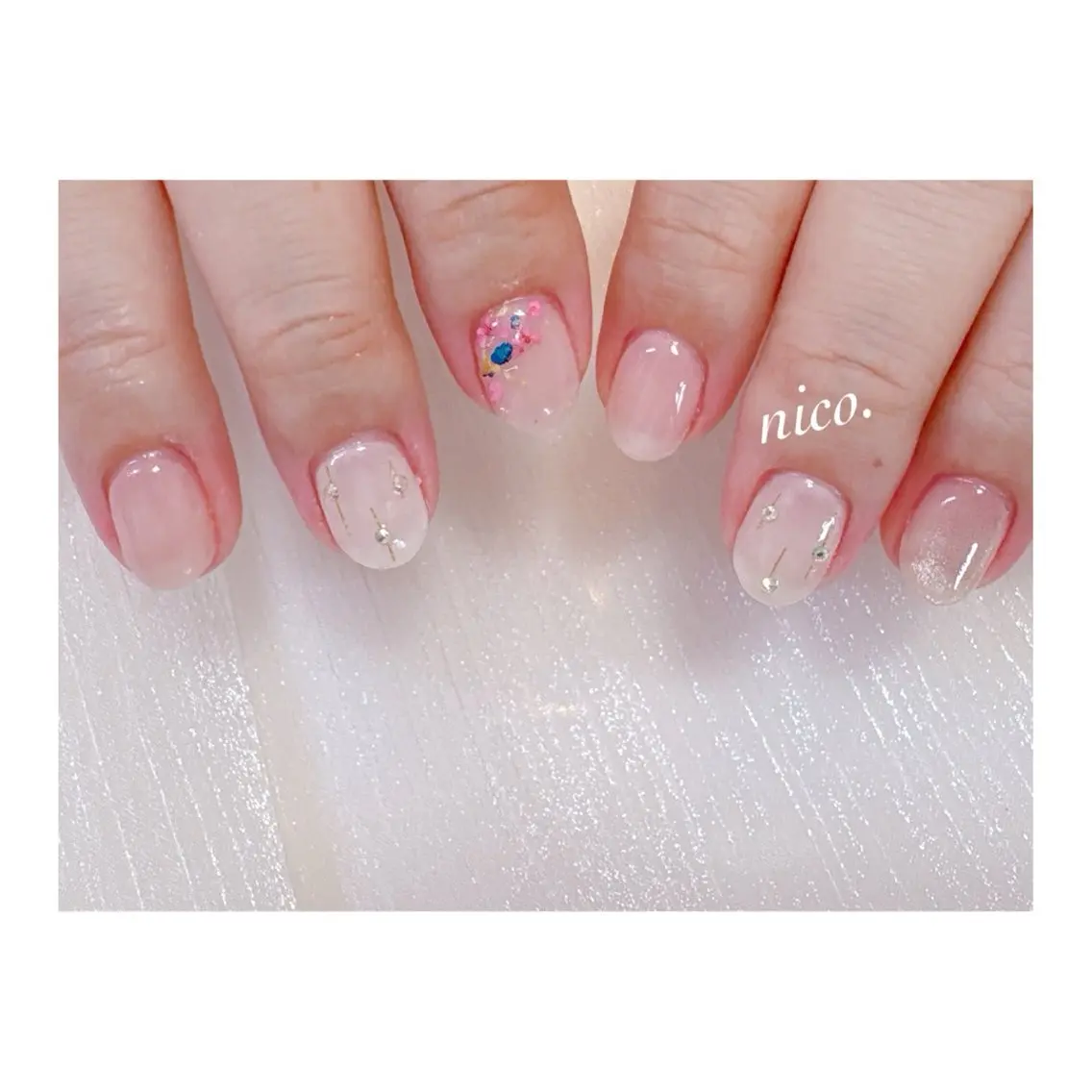 ネイル ハンドネイル フットネイル nailsalon nico.のネイルデザイン