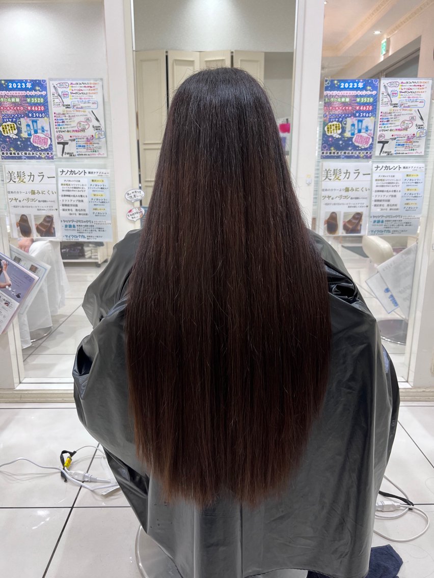 ロング 髪質改善 縮毛矯正 新井 俊輔のヘアスタイル