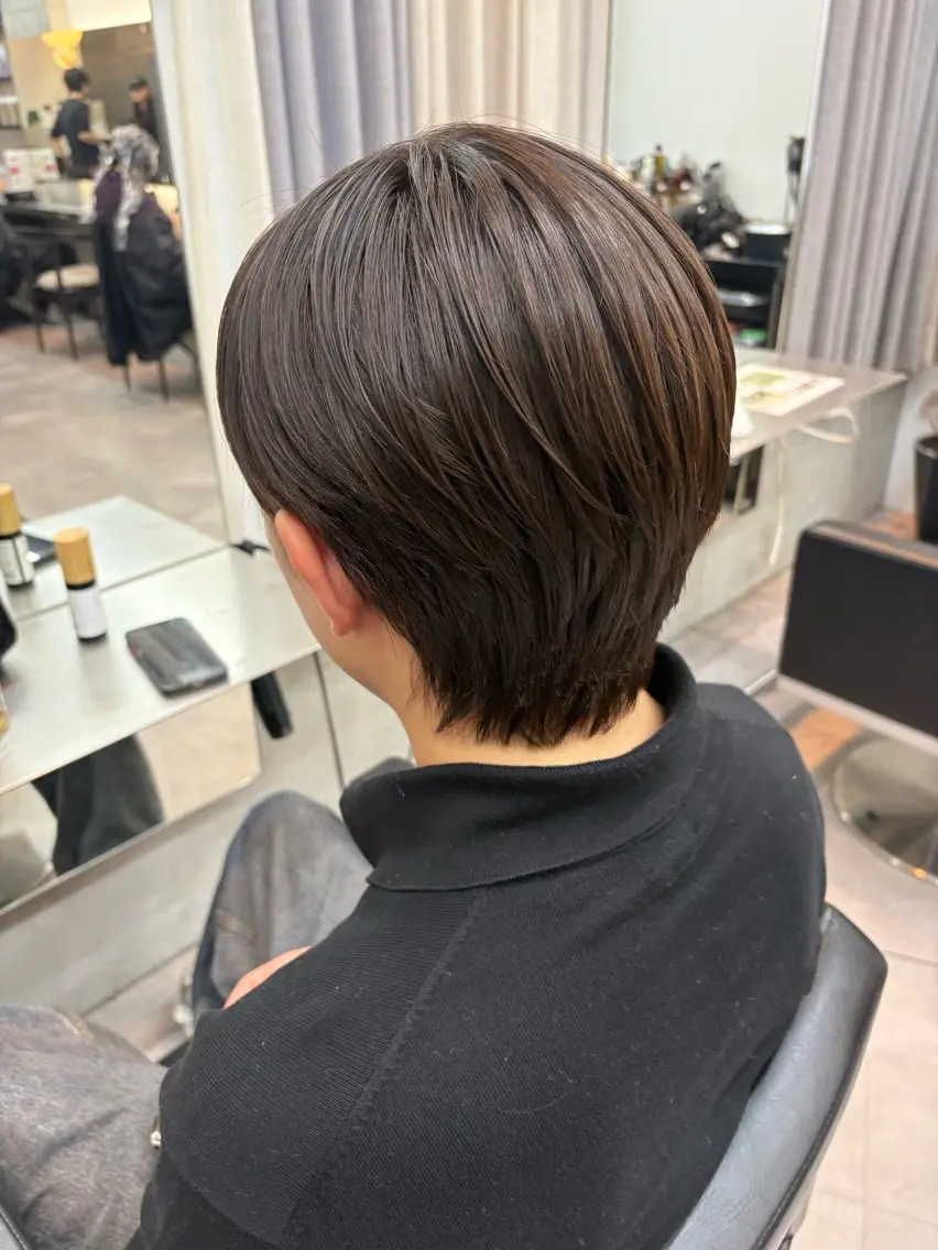 メンズ カット 縮毛矯正 城山 拓実のヘアスタイル