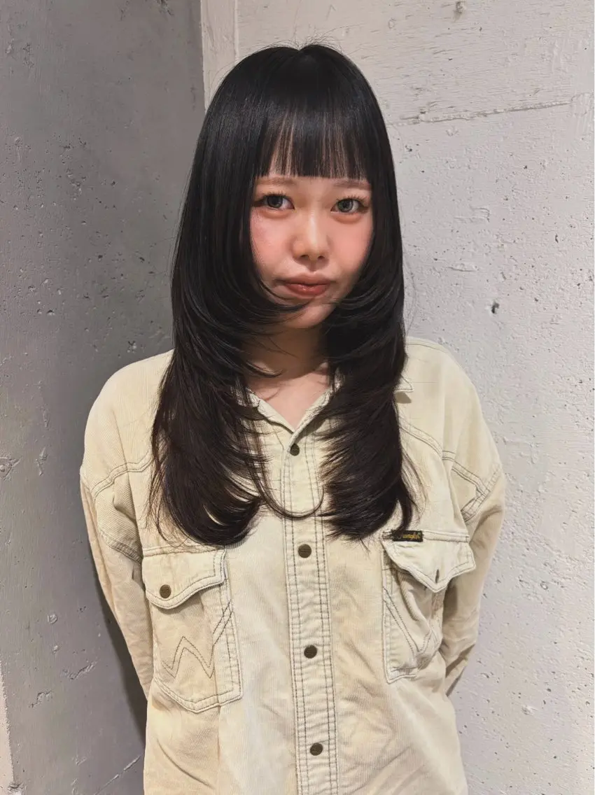 ロング カット トリートメント Juna✂️ レイヤー / ボブのヘアスタイル