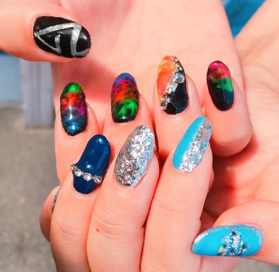 ネイル ハンドネイル 推しネイル | 　aycnailのネイルデザイン