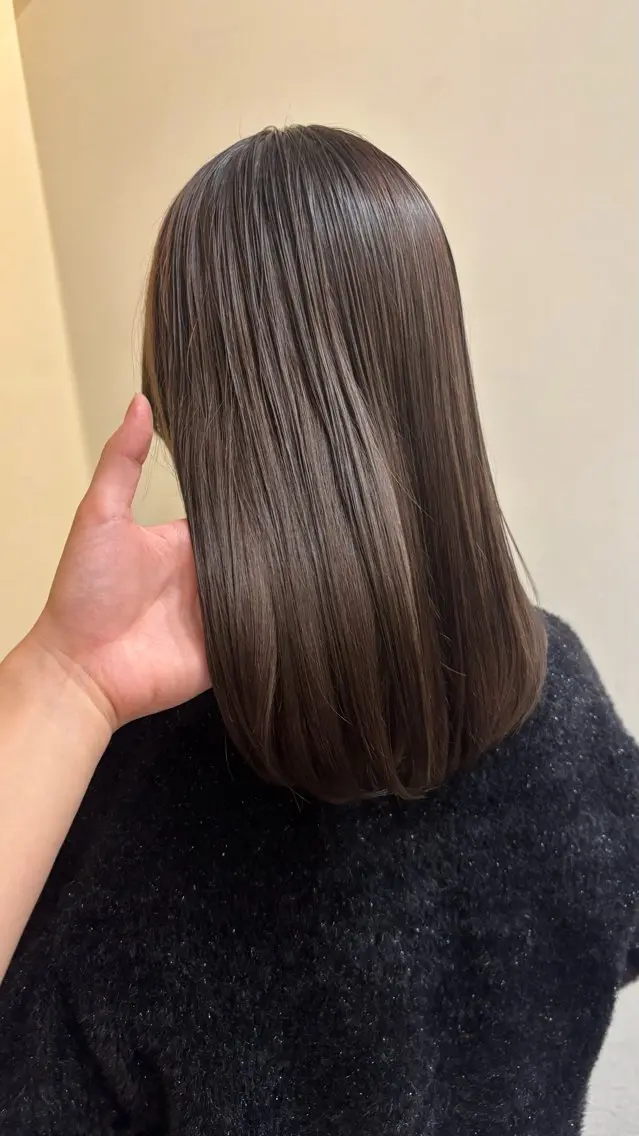 セミロング カラー ヘアカラー CIECA . COCOROのヘアスタイル