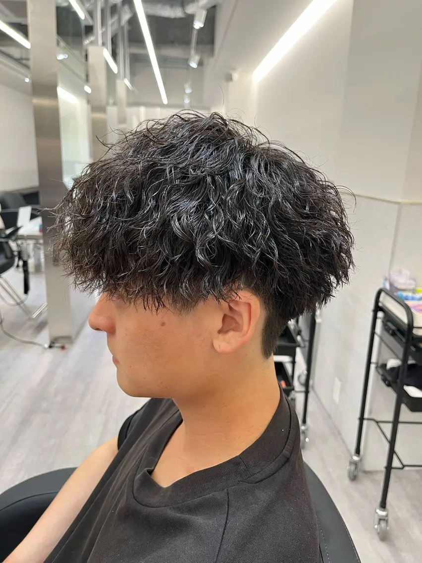 ショート 竹内 怜央のヘアスタイル