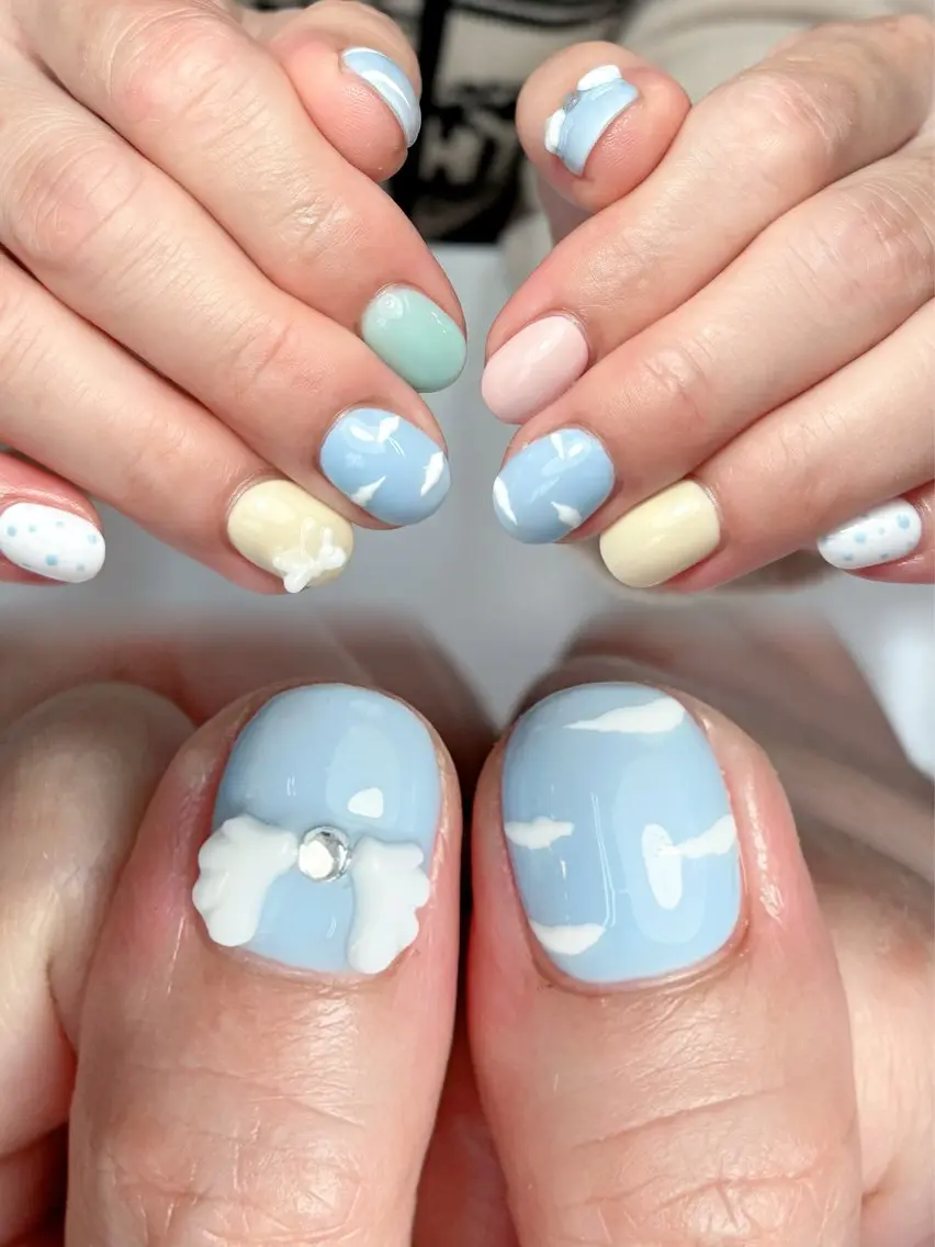 ネイル ハンドネイル Luminail 新小岩のネイルデザイン