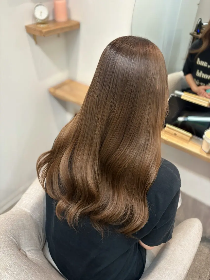 カラー ベージュカラー Shino シノのヘアスタイル