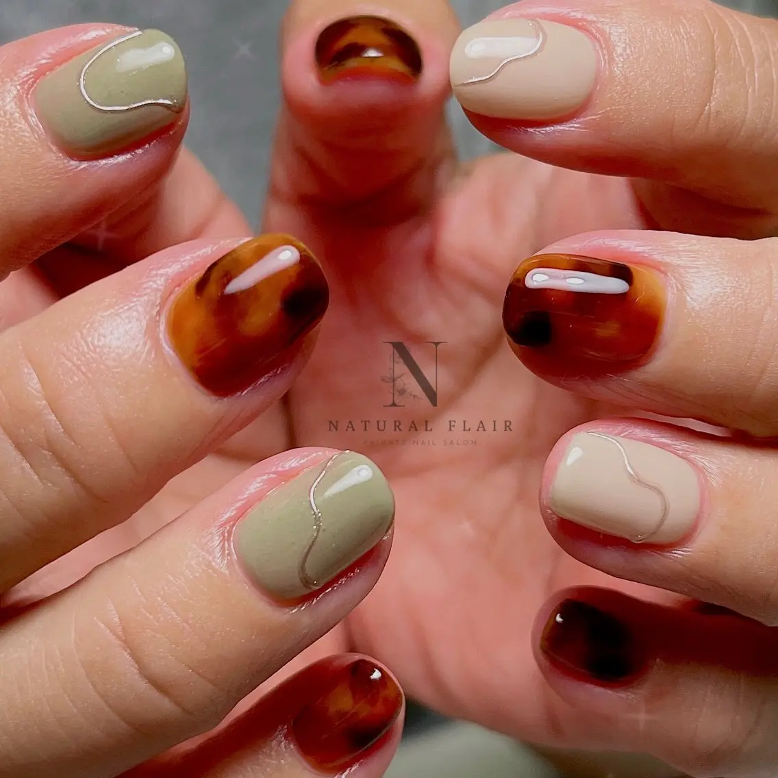 ネイル natural flairのネイルデザイン