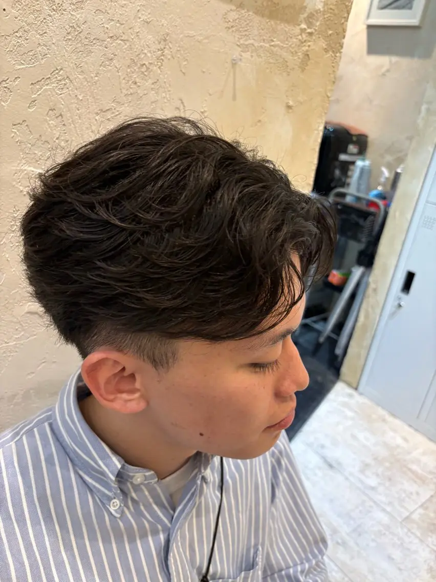 パーマ 明神 星名のヘアスタイル