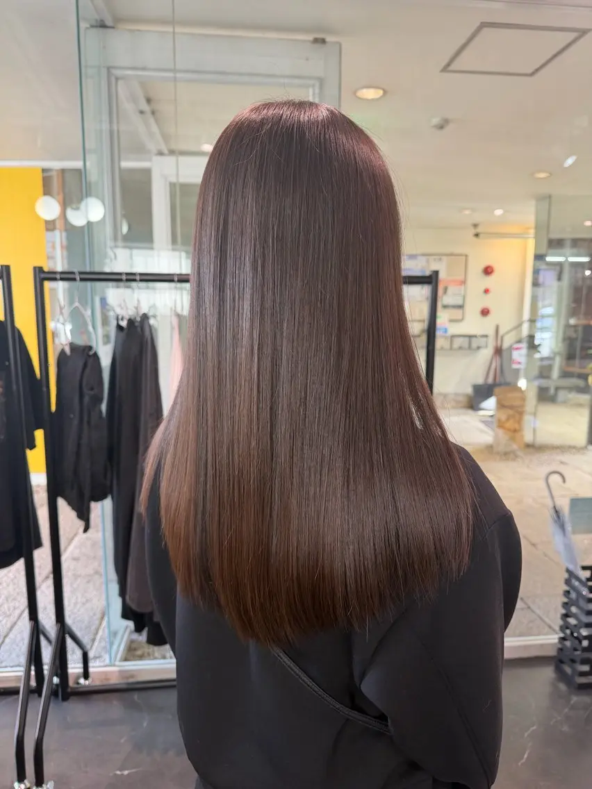 ロング 髪質改善 トリートメント 寺澤 歩佳のヘアスタイル