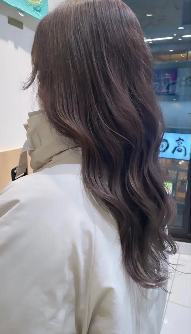 セミロング カラー 髪質改善/ 艶髪人気/Renaのヘアスタイル