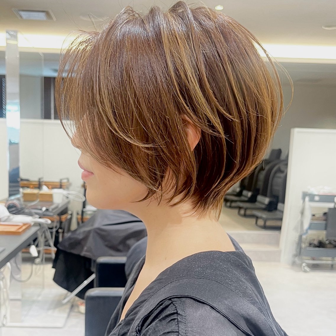 ショート 小顔ショート 原宿/みゆのヘアスタイル