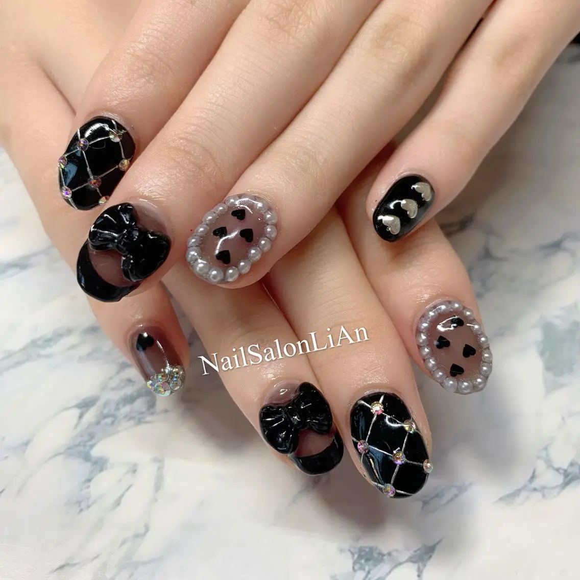 ネイル ハンドネイル NailSalon LiAnのネイルデザイン