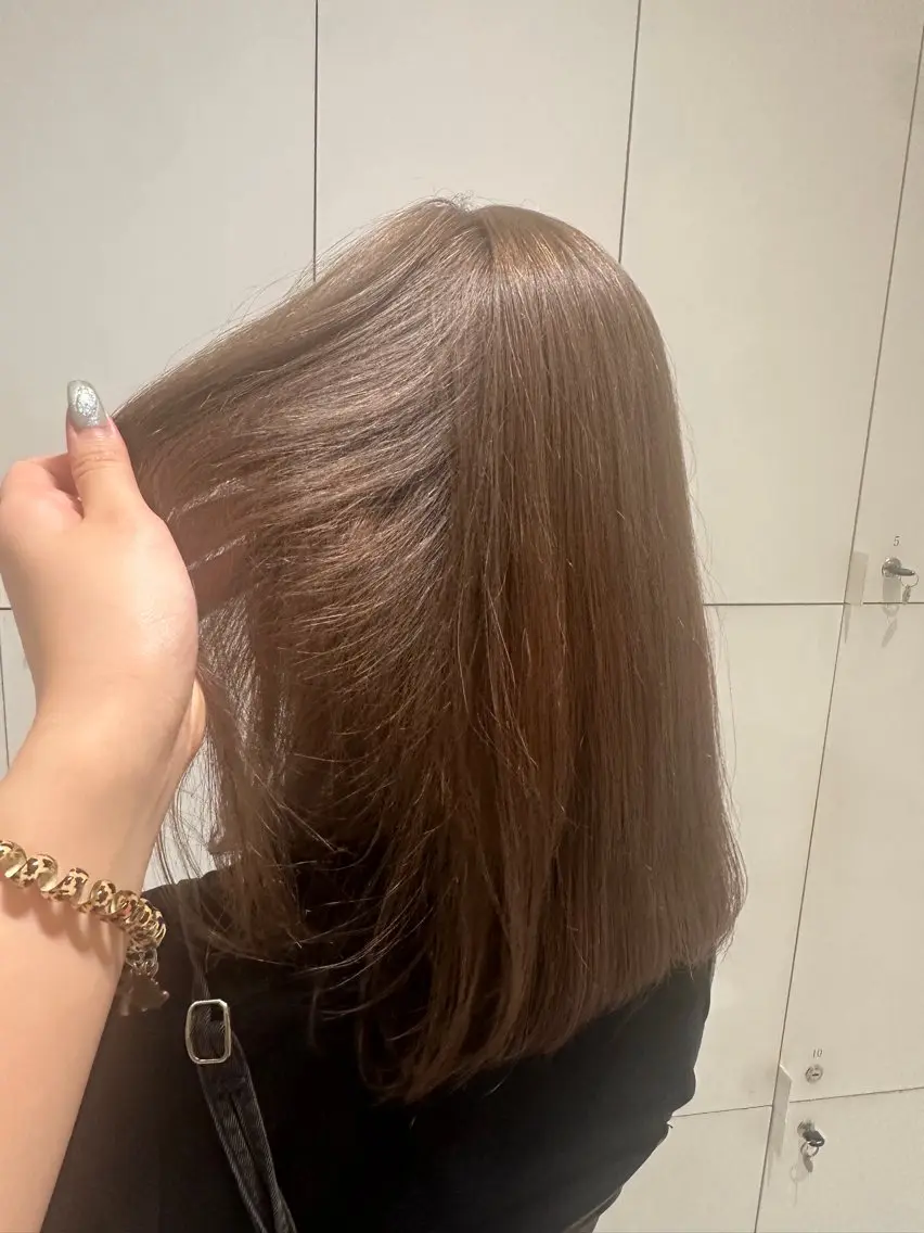 カラー 透明感×艶カラー🫧 SACHIKA💫のヘアスタイル