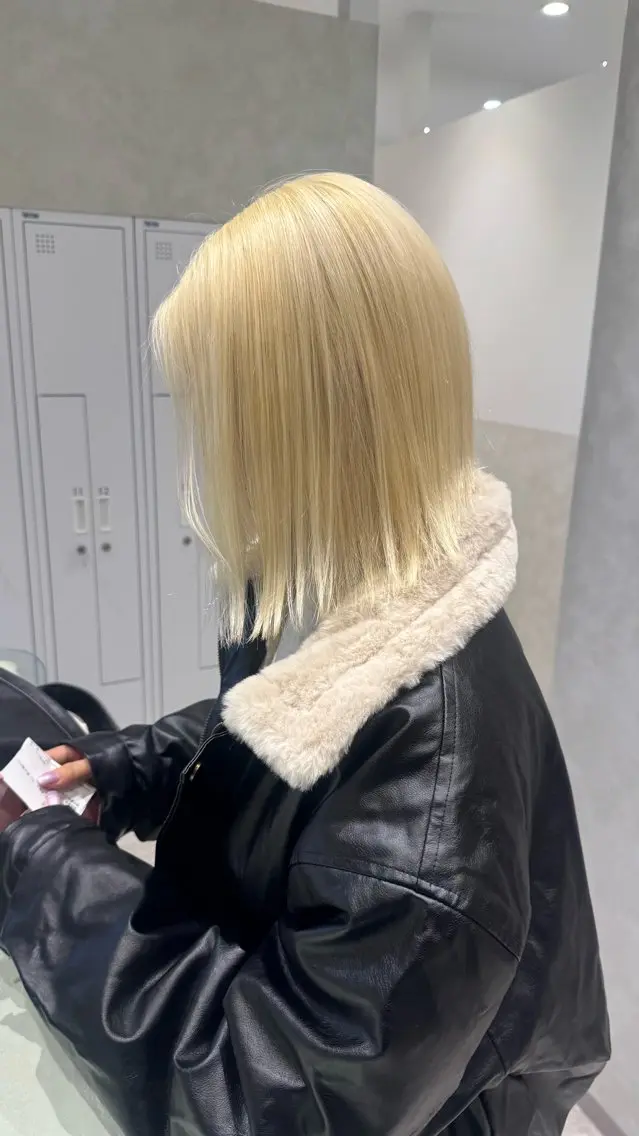 ショート カラー 札幌ブリーチカラー/ ダブルカラー/ドイのヘアスタイル
