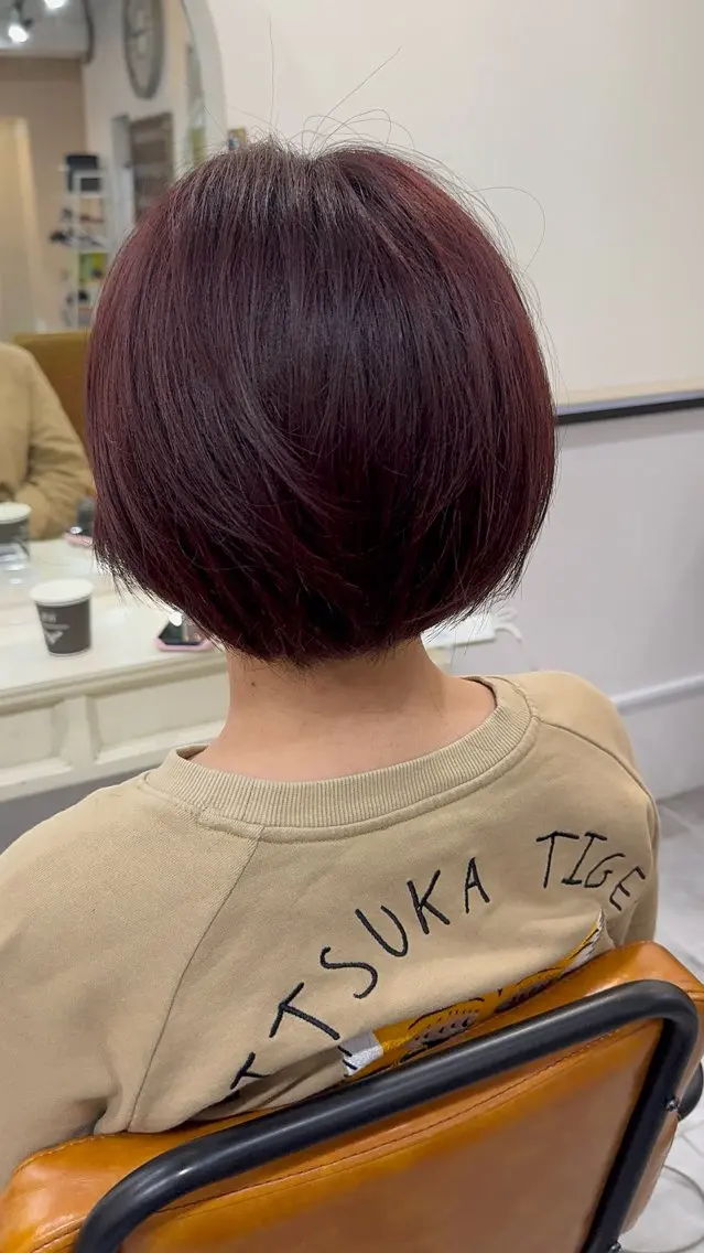 ショート トリートメント ヘアカラー 🌈航汰【こうた】 SHIAN/透明感のヘアスタイル
