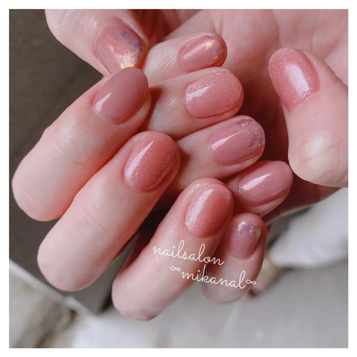 ネイル ハンドネイル フットネイル nailsalon ∞ ﾐｶﾅﾙ ∞のネイルデザイン