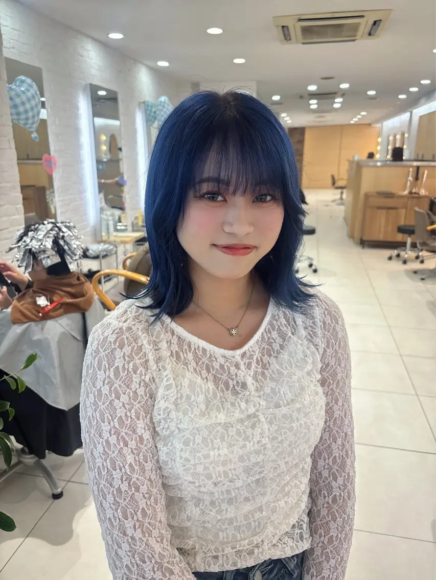 ミディアム ヘアカラー トリートメント 🦋森田さち /ハイトーン🦋のヘアスタイル