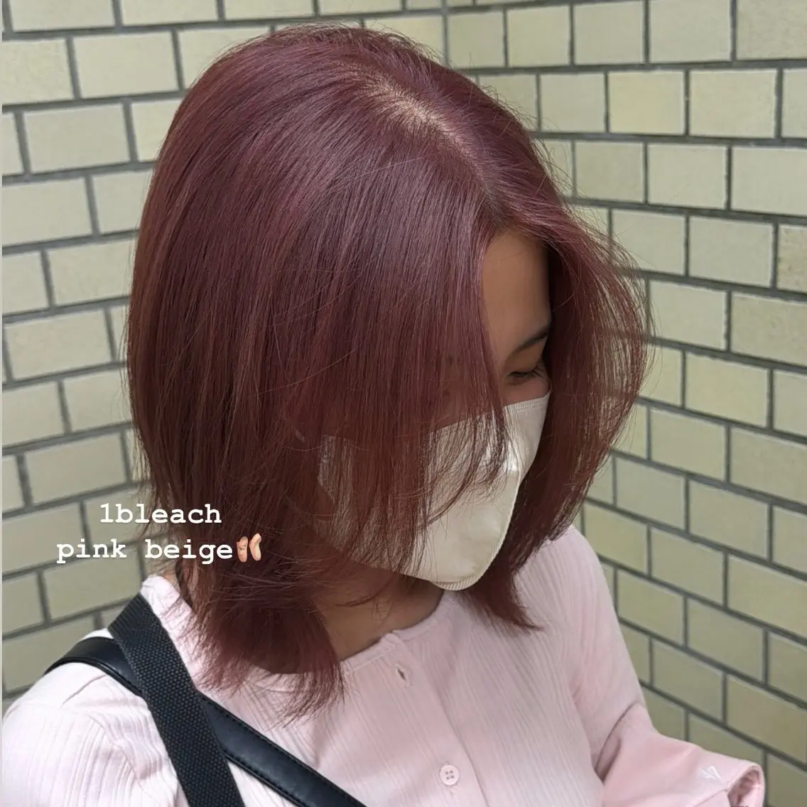 カラー ブリーチ ケアブリーチ ピンクカラー ヘアカラー 🩶ハイトーン🩶 海外ヘア/eriのヘアスタイル