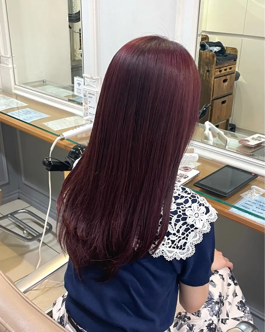 ロング ヘアカラー トリートメント 🌟ɴᴇᴏʟɪᴠᴇ ᴋᴀʀᴇɴ🤍´-のヘアスタイル