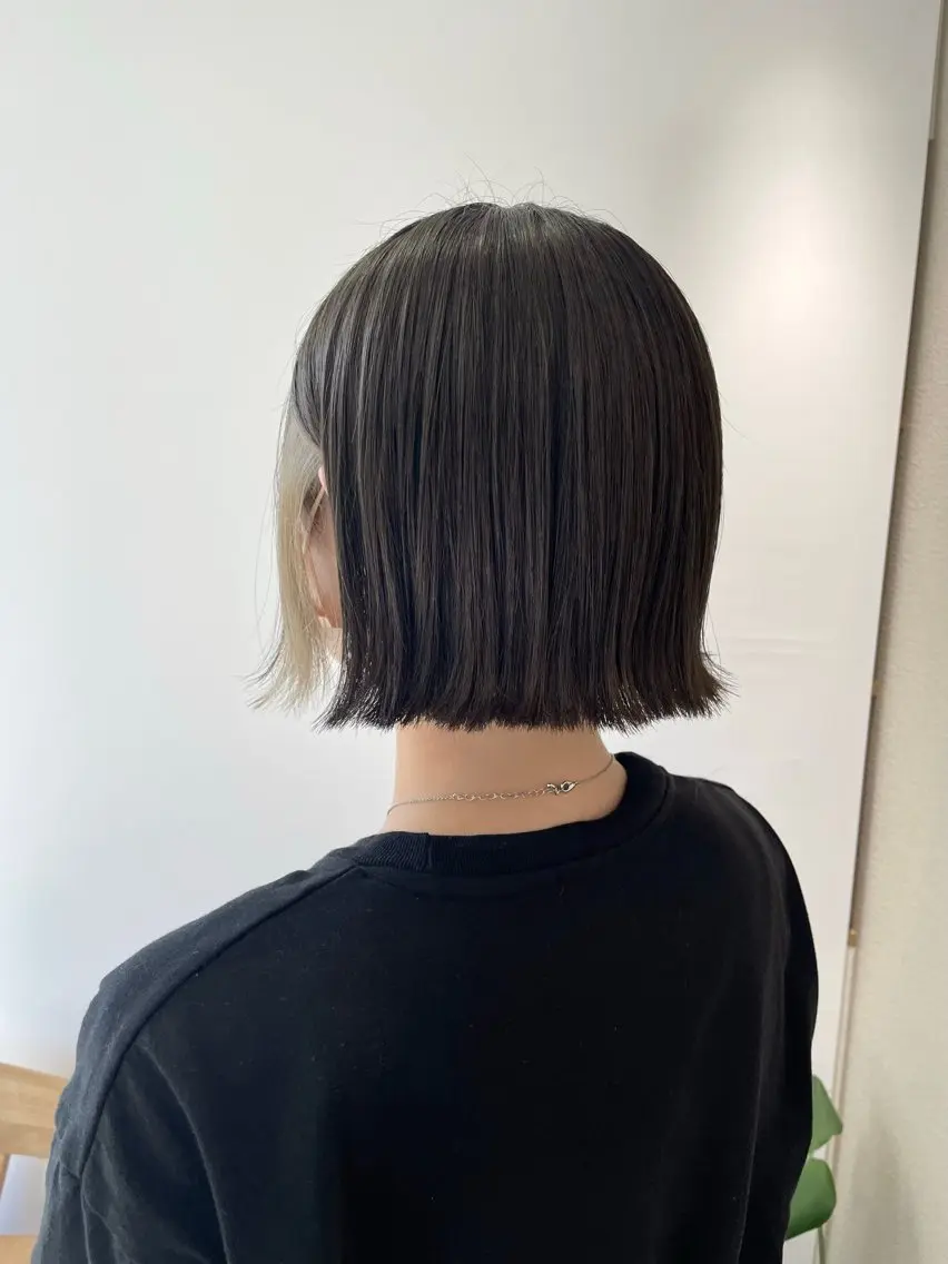 ショート カラー カット ヘアカラー トリートメント 佐々木 美帆のヘアスタイル