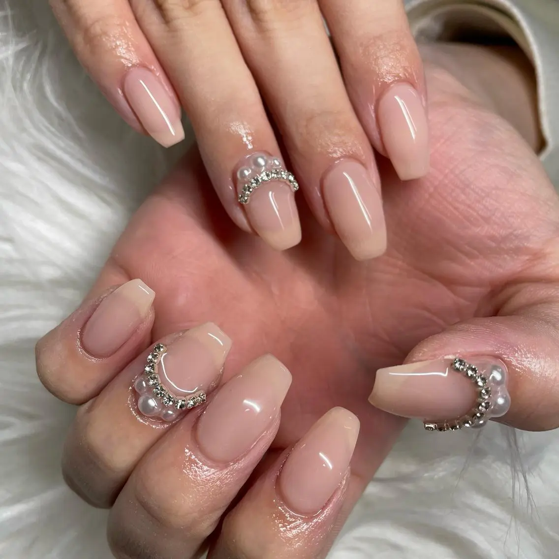 ジェルオフの方💅【ジェル】ワンカラー/ラメワンカラーの写真