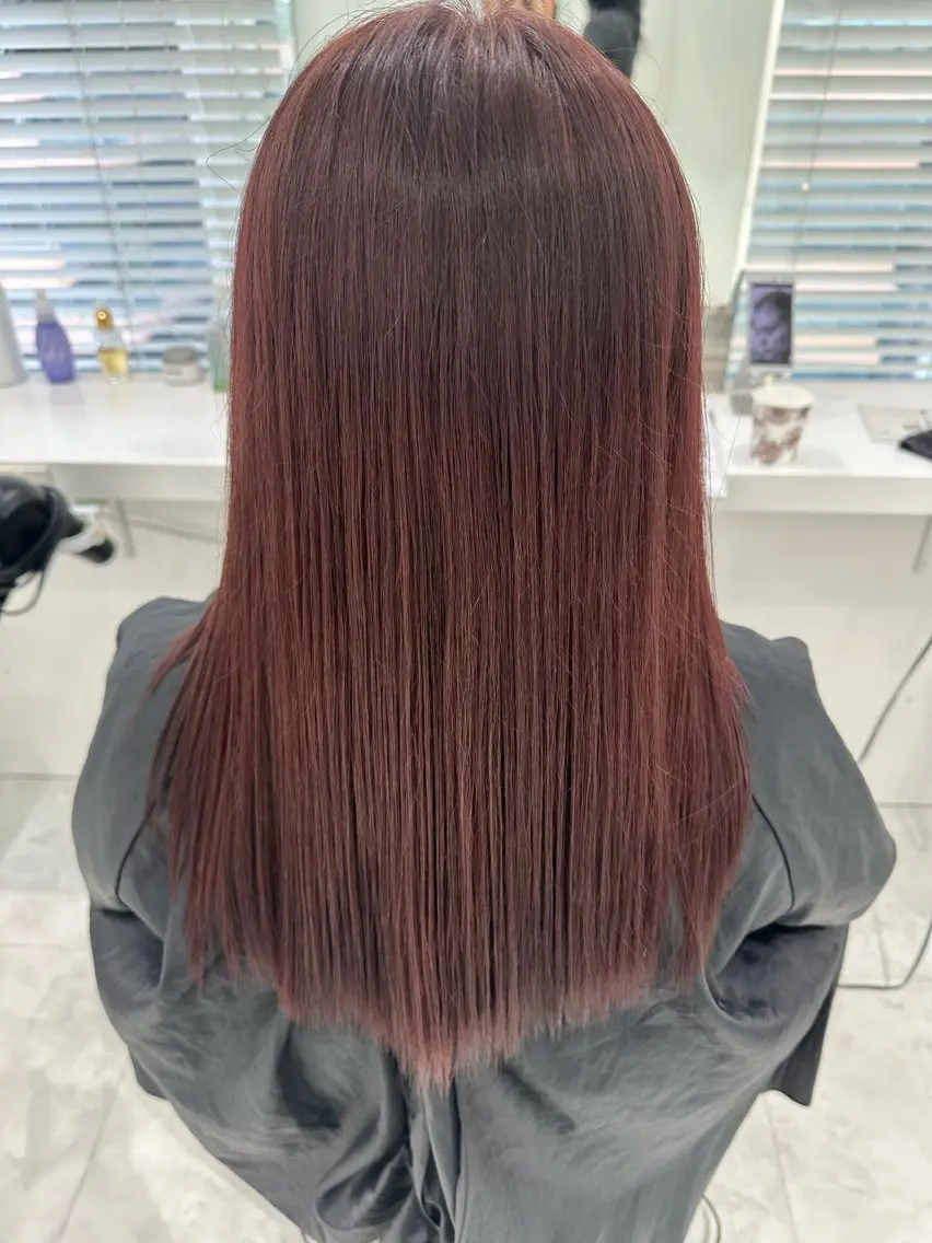 カラー トリートメント 艶髪/ミルクティー ブラウン🐾  てちのヘアスタイル
