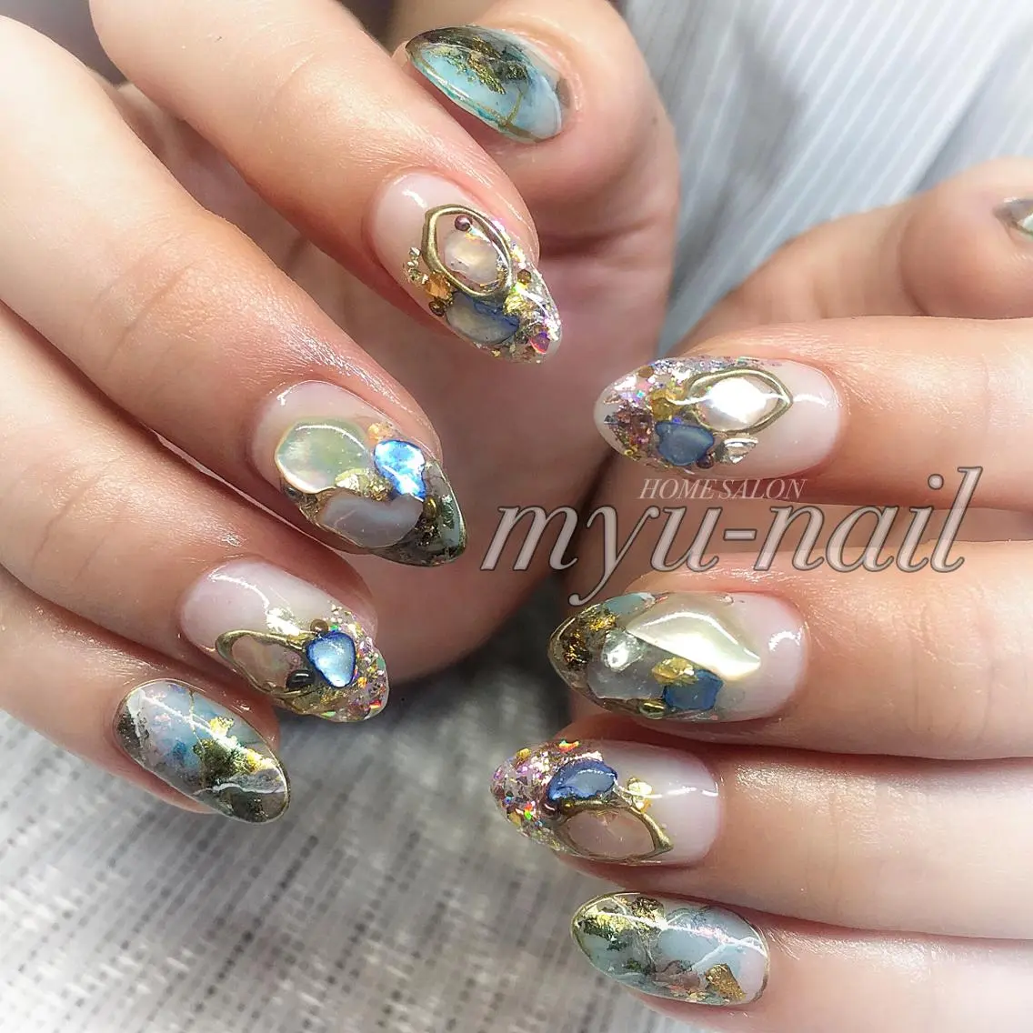 ネイル ホームサロン myu-nailのネイルデザイン